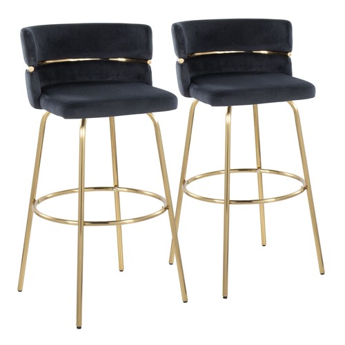 Cinch Claire 30" Fixed-height Barstool - Set Of 2
